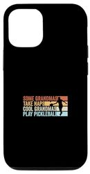 iPhone 13 Pro Sports Game Funny Mothers Day Cool Grandmas Play Pickleball Case