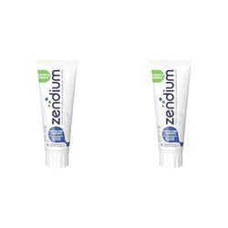 Zendium Dentifrice Protection Complète, Mode d'action naturel antibactérien, Gencives Saines et Dents fortes, Protège naturellement votre bouche, 75ml (Lot de 2)