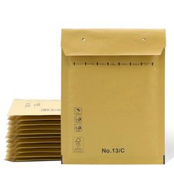 Padded Envelopes, Bubble Mailers, Kraft Bubble Padded Envelopes with Self-Seal Seal, Clothing Shipping Bags, Kraft Padded Envelopes - SIDI (150x215mm, 200 pcs)