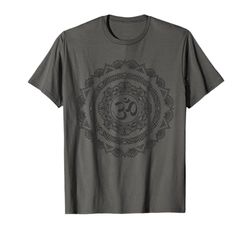 Yoga Mandala Om Simbolo Buddha Yogi Regalo Maglietta
