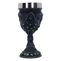 Nemesis Now NOW119S Mother Maiden & Crone Chalice 21cm, Stainless Steel, 200 milliliters