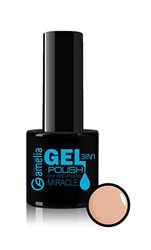 Amelia Cosmetics Nagellack 3 i 1 beige färg - 5 förpackningar om 10 ml - totalt: 50 ml