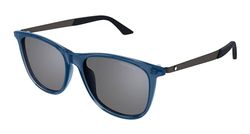 Montblanc MB0330S zonnebril voor heren, van gerecycled acetaat, meerkleurig, eenheidsmaat