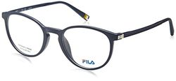FILA Uniseks zonnebril voor kinderen, Volledig mat blauw, 49