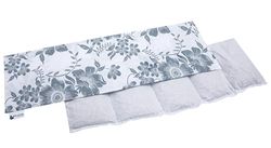 Medi Partners Almohadilla térmica hueso de cereza 60x20cm 800g 100% Algodón 5 cámaras Grande Terapias de frío Funda Extraíble (Berry)