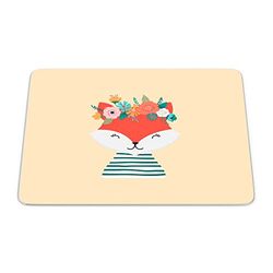 Bonamaison, Rectangle Pop Art Digital Printed Mouse Pad, Non-Slip Base, for Office and Home, Size: 22 x 18 cm