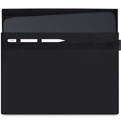 Adore June Classic Case for Apple iPad Pro 12 9 2018 12.9 Inch with Apple Pencil/Apple Pencil 2 Holder, Black