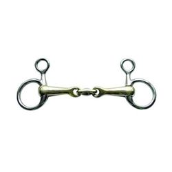 HKM 9896 Argentan Lame de Chantier avec Anneaux en Acier Inoxydable Taille M 16 mm
