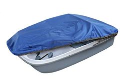Explore Land Housse de Protection pour Bateau à pédales résistante à la décoloration – Imperméable 600D Robuste pour extérieur pour 3 ou 5 Personnes, Bleu
