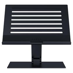 Razer Adjustable Laptop Stand - Ergonomic Height Laptop Stand Built For Laptops up to 18” inch (Height and Tilt-Adjustable, Durable Aluminum, Vented Design) Black