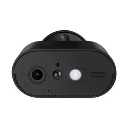 ABUS WLAN extra accu Cam (PPIC90520B) - compleet draadloze bewakingscamera met push-bericht bij bewegingsalarm, kleurenfoto's zelfs 's nachts en toegang via app