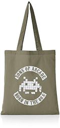 Texlab Unisex Adult VEND-135689 stoffen zak, olijf, 38 cm x 42 cm