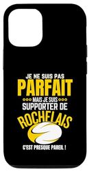 Coque pour iPhone 13 Rochelais Rochelle Rugby Je Suis Supporter Rochelais