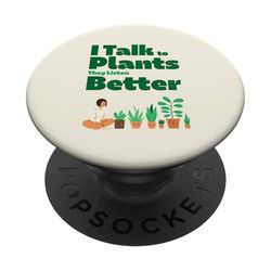 Parlo con le piante: ascoltano meglio PopSockets PopGrip Adesivo