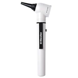 Riester Otoscopio E-SCOPE F.O. led 3,7V, blanco en maletín rígido, 31552