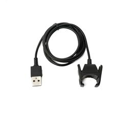 System-S Cavo USB 2.0 99 cm cavo di ricarica per Fitbit Charge 3 Smartwach in nero