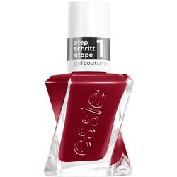 Essie Gel Couture Nail Polish, Lasts Up To 15 Days, Flex.e Gel Technology, No Chipping, Glass-Like Shine, Vegan Formula, 509 Paint the Gown Red, 13.5 ml