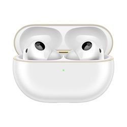 HUAWEI FreeBuds Pro 4 écouteurs, Réduction de Bruit Active Intelligente et Dynamique, Appels Stables et Audible, Design Cordes argentées, jusqu'à 33 Heures d'écoute, iOS & Android, Blanc