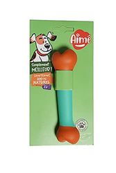 Anime - Giocattolo per cani, in gomma, 12 cm, 100% naturale, durevole, resistente