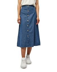 Peppercorn Dames CIA Rok, Midden Blauw Denim, XS