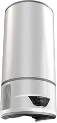 Ariston Lydos Hybrid Wifi - Garrafa térmica elétrica 80 litros baixo consumo com bomba de calor, aquecedor de água elétrico vertical 46,5 x 46,5 x 100,9 cm para instalação em Espanha, eficiência A