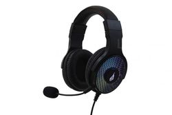 Surefire Harrier 360 Surround Sound USB Gaming Headset - Headset PC & Playstation - Gaming Auriculares - Headset Gamer - 369g - luz LED I Powered by Verbatim