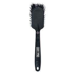 Muc-Off Tyre & Cassette Brush - Spazzola Pulizia Bici con Manico Gommato - Spazzola Setole Morbide e Durevoli in Nylon - Perfetta per Pulire Pneumatici e Trasmissione