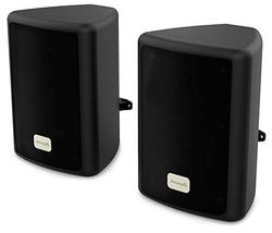 Audibax | Pícolo PR41 Bookshelf Speakers HiFi & PA Speakers Power 75 W Wall Bracket Pair Colour: Black Dimensions: 191 x 139 x 126 mm Weight per Pair 2.3 Kg