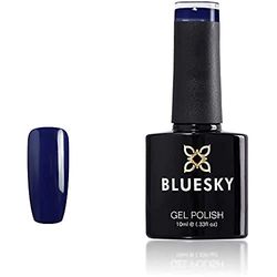 Bluesky Gel Nail Polish, Dark Blue A116, Long Lasting, Chip Resistant, 10 ml (Requires Curing Under UV LED Lamp)
