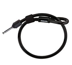 TRELOCK Cabo ZR310 180 cm, 10 mm, preto