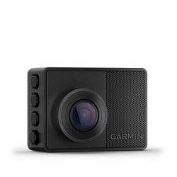 Garmin Dash Cam 67W, 1440p angolo 180 gradi, GPS, display LCD, controllo vocale, sorveglia l'auto in sosta, salvataggio in cloud, Nero