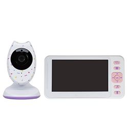 PNI Video Baby Monitor BASE 4.3 inch wireless screen, 1500mAh battery, temperature sensor, bidirectional communication