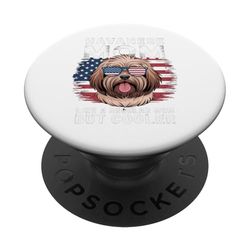 Havanese Mom - Divertido diseño de perro para el día de la madre PopSockets PopGrip Adhesivo
