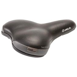 Messingschlager Gel Velo a nido d'ape Velo Saddle, nero, 260 x 168 mm