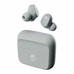 Skullcandy Mod Auriculares In-Ear Inalámbricos, 34 h de Autonomía, Micrófono, Compatibles con iPhone Android y Dispositivos Bluetooth - Gris