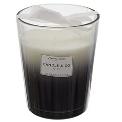 HOME DECO FACTORY BO5449 Harmony - Vela perfumada (16 cm), color negro