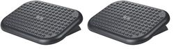 Q-Connect Economy Footrest Tilt Action Platform Size 448x325mm Black KF17981 (Pack of 2)
