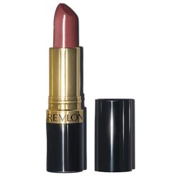 Revlon Super Lustrous Barra de lábios com pigmentos micro-finos, vitamina E, fórmula hidratante, aparência suave e cheia, textura cremosa, tom Rum Raisin - 4,2 g