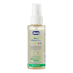 Chicco Acqua Profumata Baby Moments Kids, Delicata Fragranaza con Ingredienti di Origine Naturale, con Estratti di Mandorla e Pesca, 0 Mesi+,100 ml