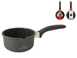 H&h casseruola 1 manico antiaderente borghese cm16