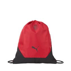 A.C. Milan, Gymväska med logotyp, sportväska, officiell unisex-vuxen, svart, 17 liter, Svart, 17 Litri