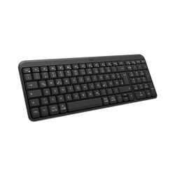 Logitech K250 Tastiera Bluetooth con tastierino numerico, semplicità di connessione, tastiera wireless compatta realizzata con plastica riciclata, con tasti comodi - Windows/macOS - QWERTZ