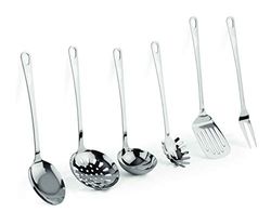 Barazzoni Set Cuillères meditteranea 6 pièces Acier Inoxydable 18/10