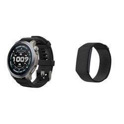 Amazfit Balance 2 Smartwatch 47 mm, AMOLED 1.5 Inch, Offline Maps, GPS Dual Band, 21 Days Battery Helio Strap Smart Band Fitness Tracker, Activity, Heart Rate & Sleep 24/7