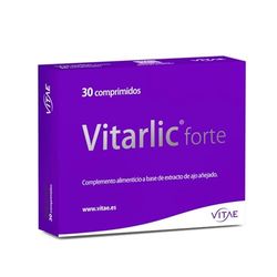 Vitae Vitarlic Forte 30 comprimidos | Complemento Alimenticio Natural | Ajo Añejado | Colesterol