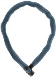 ABUS kedjelås IVERA Chain 7210 - Cykellås med mycket flexibel IvyTex syntetfiberbeläggning - ABUS säkerhetsnivå 8 - 110 cm - Färg: Metal Blue