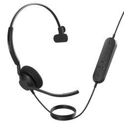 Jabra Engage 40 Phone On Ear Headset kabelgebunden Mono Schwarz Mikrofon -Rruschunterdrückung, Ruise Cancelling Headse