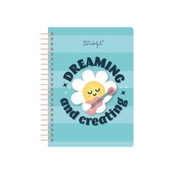 Mr. Wonderful - A5 Margarita 3D Notebook - Dreaming and creating