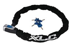 Lucchetto a catena XLC Cosa Nostra - La massima protezione contro i furti per la tua bicicletta - nero, 10mm/1200mm