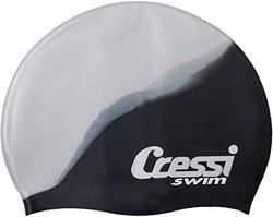 Cressi Multicolor Kids Cap - Swimming Silicone Cap for Children